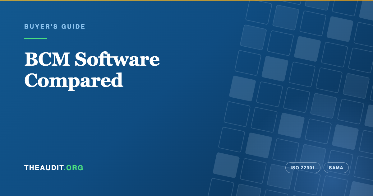 BCM Software Compared — TheAudit.org